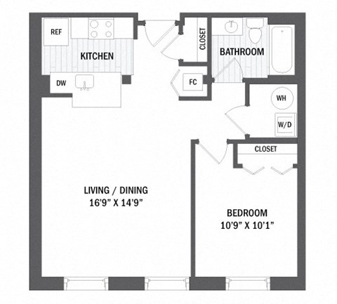 A11 Floor Plan at Windsor Radio Factory, Melrose, Massachusetts